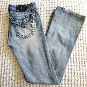 Miss Me JE8034BL Boot Cut Denim Jeans